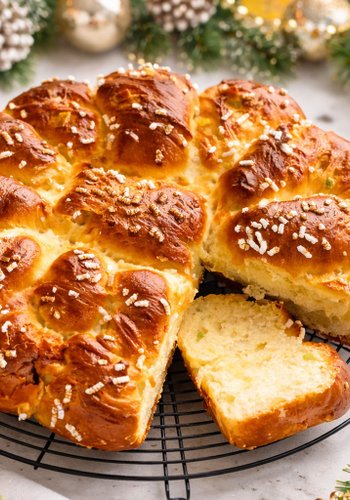 Recipe Focaccia della Befana (Epiphany Sweet Bread)