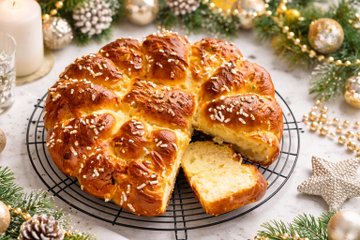 Recipe Focaccia della Befana (Epiphany Sweet Bread)