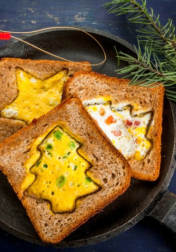 Recipe Frittata-in-a-Hole Toasts