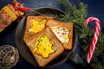Recipe Frittata-in-a-Hole Toasts
