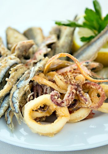 Recipe Fritto Misto di Pesce (Mixed Fried Seafood)