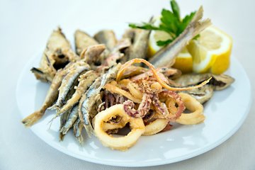 Recipe Fritto Misto di Pesce (Mixed Fried Seafood)