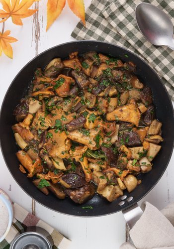 Recipe Funghi Trifolati (Sautéed Mushrooms with Garlic and Parsley)
