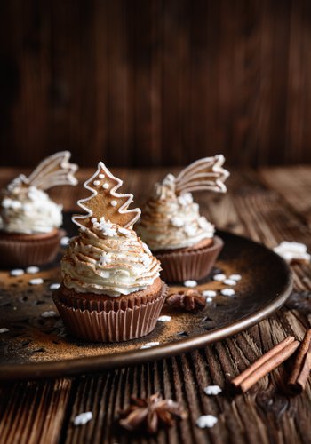 Recipe Gingerbread Cupcakes