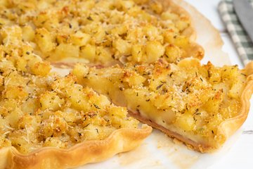 Recipe Ham and Potato Savory Pie