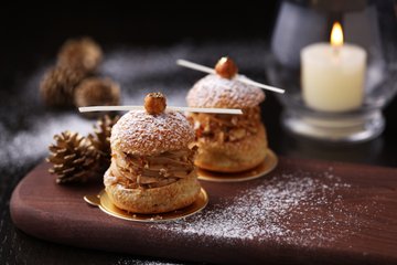 Recipe Hazelnut Cream Puffs