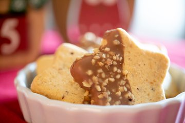 Recipe Hazelnut Shortbread Cookies
