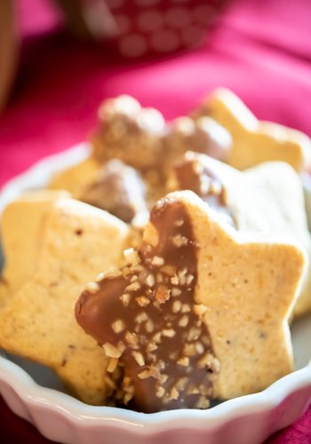 Recipe Hazelnut Shortbread Cookies