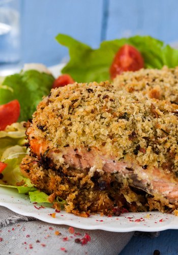 Recipe Herb-Crusted Salmon