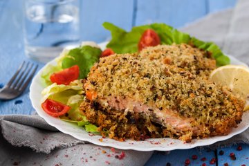Recipe Herb-Crusted Salmon