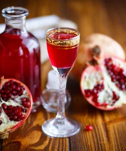 Recipe Homemade Pomegranate Liqueur