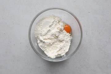 Making homemade Togo, step 2
