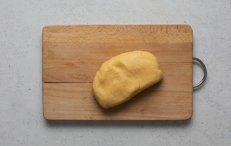 Making homemade Togo, step 3