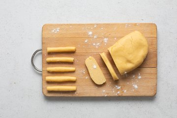 Making homemade Togo, step 4