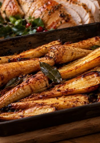 Recipe Honey-Roasted Parsnips