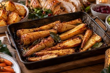Recipe Honey-Roasted Parsnips