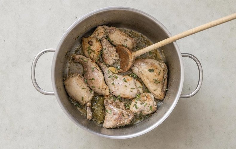 Italian Roast Rabbit: step 2
