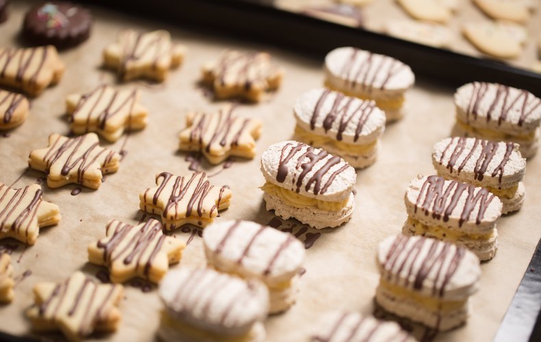 Laskonky cookies