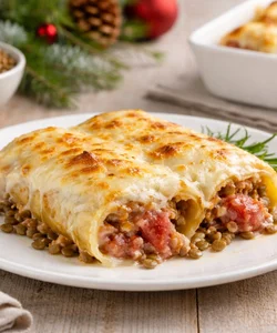 Recipe Lentil and Cotechino Cannelloni
