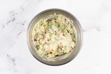 How to make Italian Russian salad, photo 9