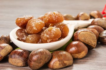 Recipe Homemade Marrons Glacés (Candied Chestnuts)