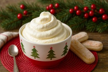 Recipe Mascarpone Cream with Pasteurized Eggs
