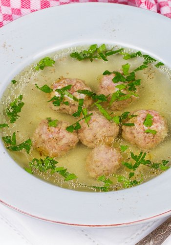 Recipe Meatballs in Broth