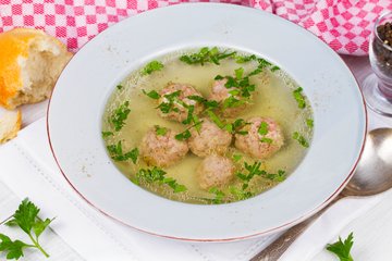 Recipe Meatballs in Broth