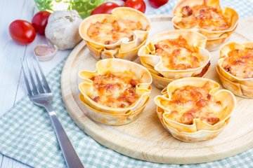 Recipe Mini Lasagna Cupcakes