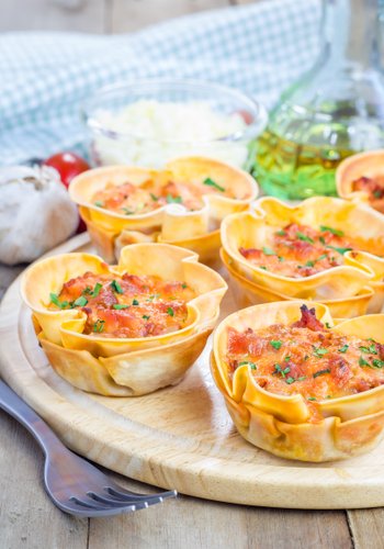 Recipe Mini Lasagna Cupcakes