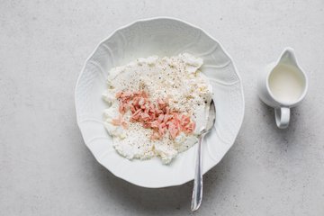 Mortadella Cheesecake, preparation step 3