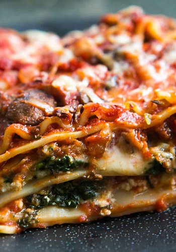 Recipe Mushroom Lasagna