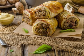 Recipe Mushroom Puff Pastry Rolls