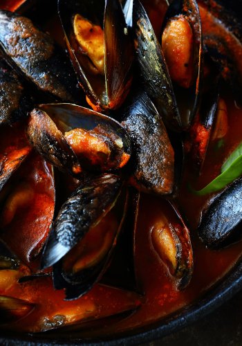 Recipe Mussels in Tomato Sauce