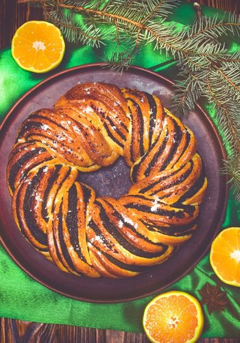 Recipe Nutella Christmas Wreath