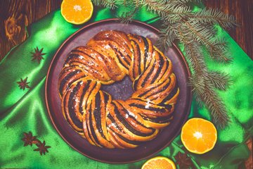 Recipe Nutella Christmas Wreath