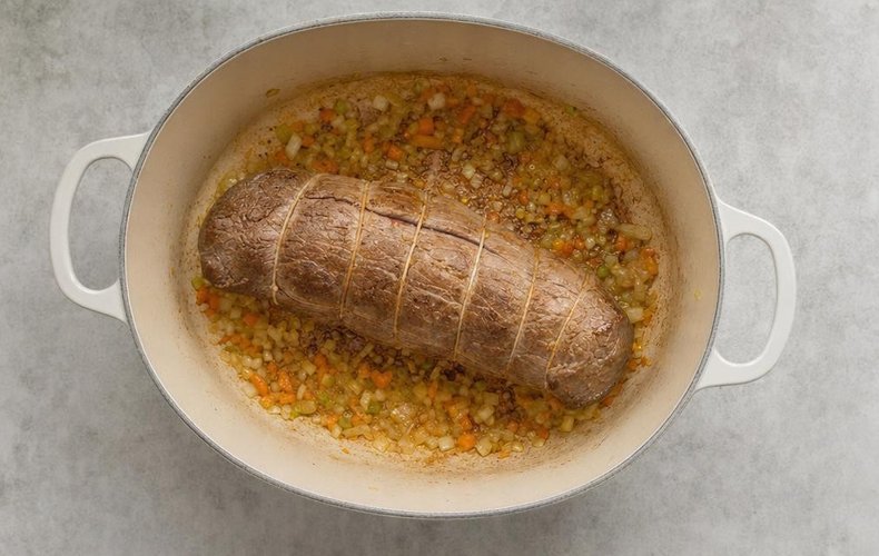 Orange Pot Roast, step 3