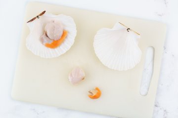 Pan-seared scallops recipe, photo 1-2