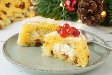 Recipe Panettone Cups with Torrone Cream