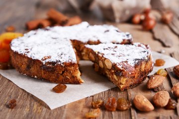 Recipe Panforte (Sienese Fruit and Nut Cake), the Original Recipe