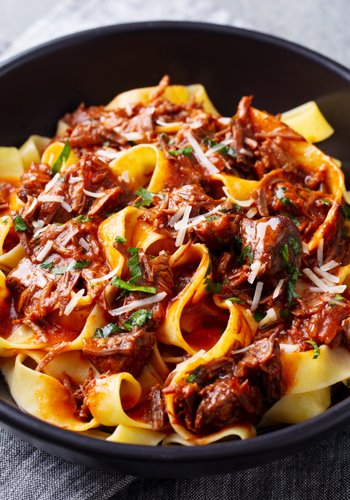 Recipe Pappardelle with Wild Boar Ragù