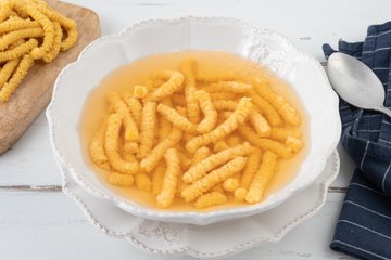 Recipe Passatelli in Brodo (Parmesan and Breadcrumb Noodles in Broth)