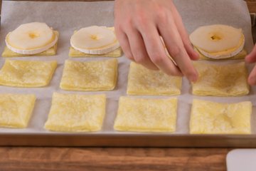 Pear and brie millefeuille, photo 8