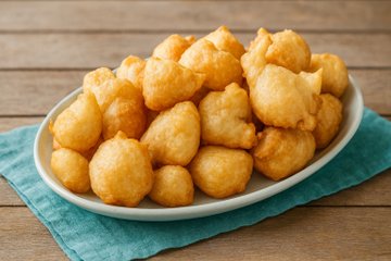 Recipe Pettole di Santa Cecilia (Apulian Fried Dough Balls)