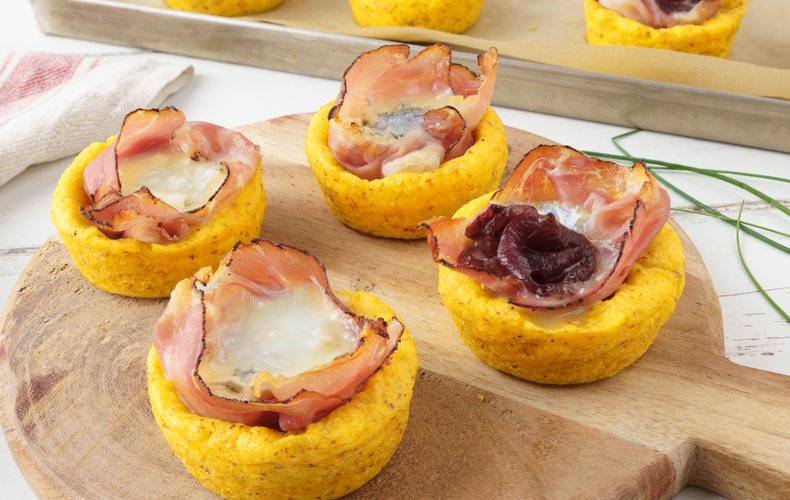 Polenta cups
