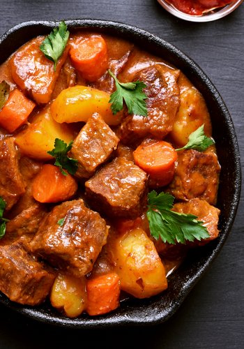 Recipe Pork Stew with Potatoes and Beer