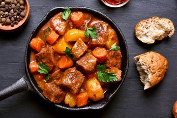 Recipe Pork Stew with Potatoes and Beer