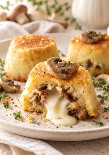 Recipe Potato and Mushroom Timbales