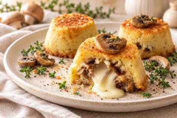 Recipe Potato and Mushroom Timbales