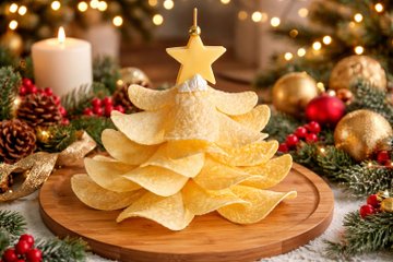 Recipe Potato Chip Christmas Tree